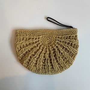 Aerie Woven Clutch